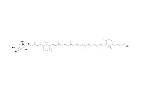 (2' R)-2-[4''-(.beta.-D-Glucopyranosyloxy)-3''-methylbut-2''-enyl]-2'-(4"'-hydroxy-3"'-methylbut-2''-enyl)-.beta.,.beta.-carotene