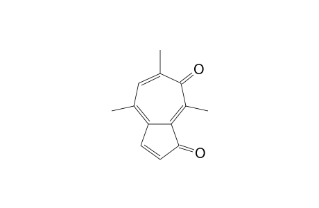1,7-Azulenedione, 4,6,8-trimethyl-
