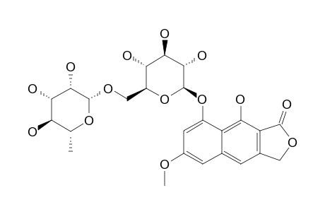6-METHOXY-SORIGENIN-8-O-ALPHA-L-RHAMNOSYL-(1->6)-GLUCOSIDE