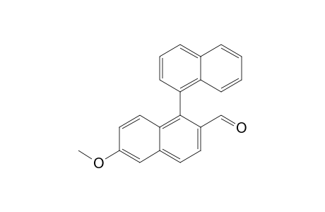 1-(1-Naphthyl)-6-methoxynaphthalene-2-carbaldehyde