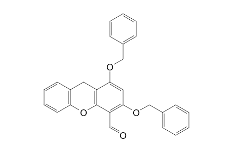9H-Xanthene-4-carboxaldehyde, 1,3-bis(phenylmethoxy)-