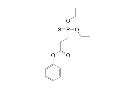 3-diethoxythiophosphorylpropionic acid phenyl ester