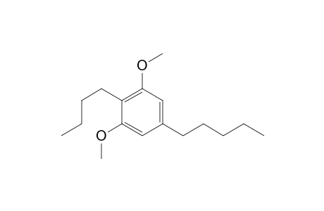 2-butyl-1,3-dimethoxy-5-pentyl-benzene