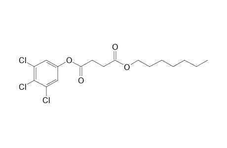 Succinic acid, heptyl 3,4,5-trichlorophenyl ester