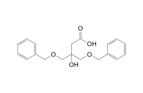 4-Benzyloxy-3-benzyloxymethyl-3-hydroxy-butyric acid
