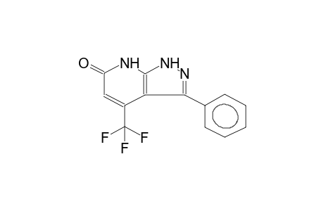3-PHENYL-4-TRIFLUOROMETHYL-6-HYDROXYPYRAZOLO[3,4-B]PYRIDINE