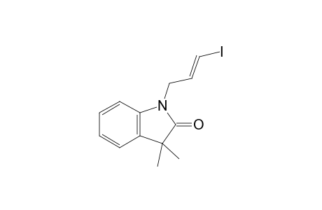 N-(3-Iodoprop-2-enyl)-3,3-dimethylindol-2(3H)-one