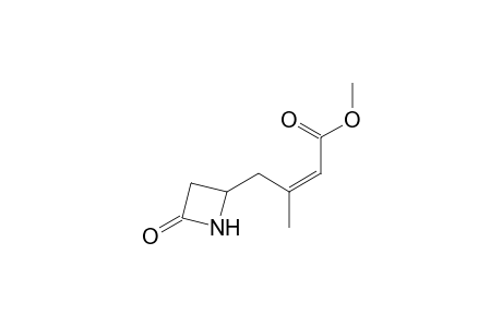 (Z)-[4-(3'-Methoxycarbonyl)-2'-methylallyl]-azetidin-2-one