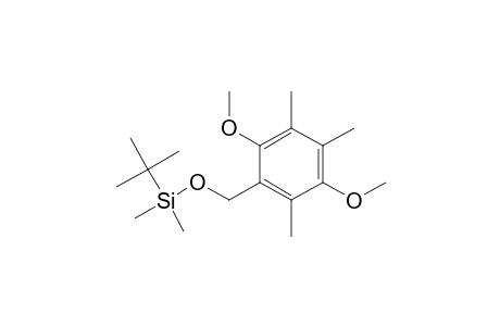 tert-Butyl-(2,5-dimethoxy-3,4,6-trimethyl-benzyl)oxy-dimethyl-silane