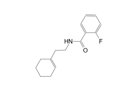 N-[2-(1-cyclohexen-1-yl)ethyl]-2-fluorobenzamide