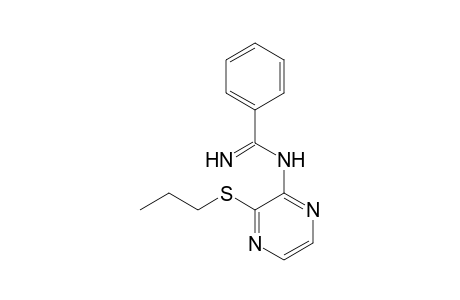 N-(3-Propylthiopyrazin-2-yl)benzamidine