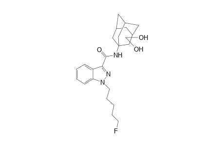 5-F-APINACA-M (di-HO-) isomer 2 MS2