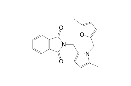 2-({5-Methyl-1-[(5-methyl-2-furyl)methyl]-1H-pyrrol-2-yl}methyl)-1H-isoindole-1,3(2H)-dione