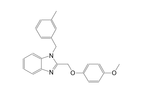 2-[(4-methoxyphenoxy)methyl]-1-(3-methylbenzyl)-1H-benzimidazole