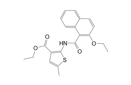 ethyl 2-[(2-ethoxy-1-naphthoyl)amino]-5-methyl-3-thiophenecarboxylate