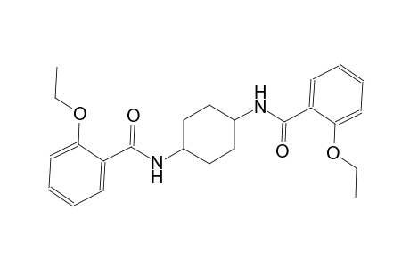 2-ethoxy-N-{4-[(2-ethoxybenzoyl)amino]cyclohexyl}benzamide