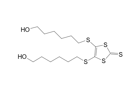 4,5-Bis(6-hydroxyhexylthio)-1,3-dithiole-2-thione