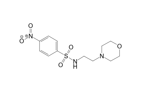 Benzenesulfonamide, N-[2-(4-morpholinyl)ethyl]-4-nitro-