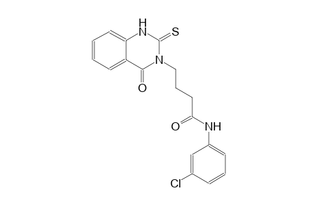 3-quinazolinebutanamide, N-(3-chlorophenyl)-1,2,3,4-tetrahydro-4-oxo-2-thioxo-