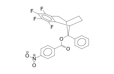 8-SYN-(PARA-NITROBENZOYLOXY)-8-PHENYL-3,4-TETRAFLUOROBENZOBICYCLO[3.2.1]OCTENE