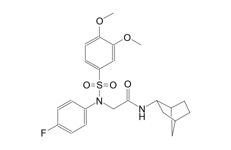 N-bicyclo[2.2.1]hept-2-yl-2-{[(3,4-dimethoxyphenyl)sulfonyl]-4-fluoroanilino}acetamide