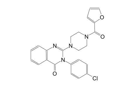 3-(4-chlorophenyl)-2-[4-(2-furoyl)-1-piperazinyl]-4(3H)-quinazolinone