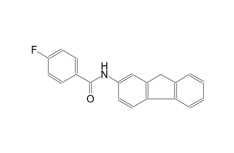 benzamide, N-(9H-fluoren-2-yl)-4-fluoro-