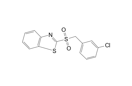 2-[(m-CHLOROBENZYL)SULFONYL]BENZOTHIAZOLE