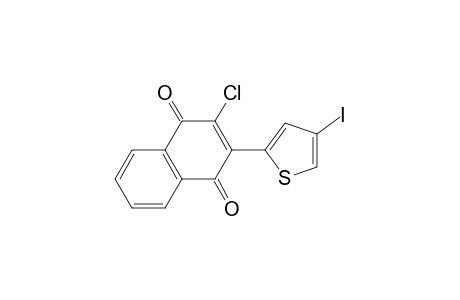 1,4-Naphthalenedione, 2-chloro-3-(4-iodo-2-thienyl)-