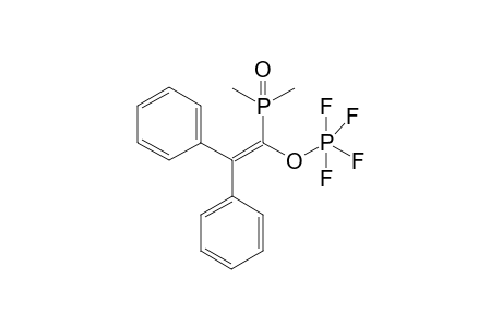 1,1-Diphenyl-2-dimethyl-2-phosphoryl-4,4,4,4-tetrafluoro-3-oxa-4-phospha-1-butene