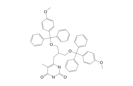 6-[2,3-BIS-(4-METHOXYTRIPHENYLMETHOXYMETHYL)-PROPYL]-5-METHYLPYRIMIDIN-2,4-DIONE