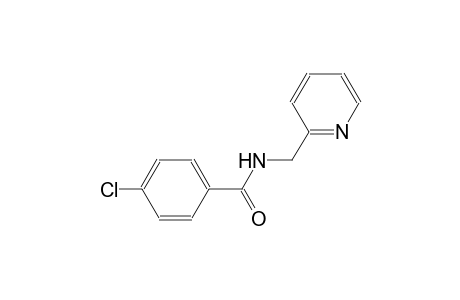 4-chloro-N-(2-pyridinylmethyl)benzamide