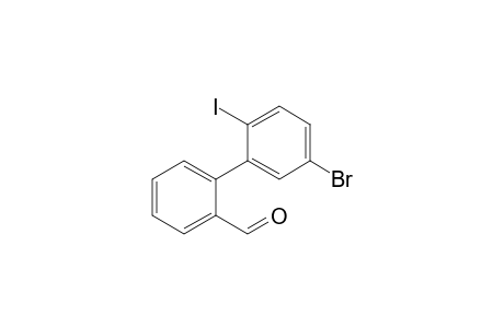 5-Bromo-2-iodobiphenyl-2'-ylcarboxaldehyde