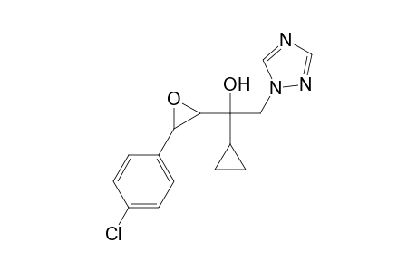 1H-1,2,4-Triazole-1-ethanol, alpha-[3-(4-chlorophenyl)oxiranyl]-alpha-cyclopropyl-