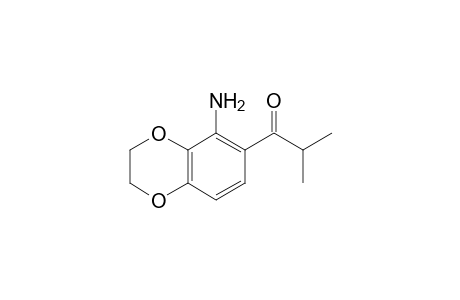 1-(5-Amino-2,3-dihydro-1,4-benzodioxin-6-yl)-2-methyl-1-propanone