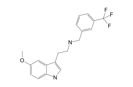 2-(5-Methoxy-1H-indol-3-yl)-N-(3-(trifluoromethyl)benzyl)ethanamine