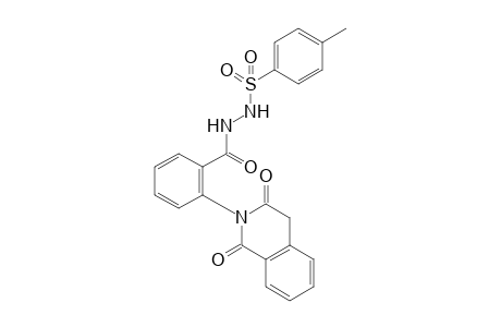 N'-(2-(1,3-Dioxo-3,4-dihydroisoquinolin-2(1H)-yl)benzoyl)-4-methylbenzene sulfonohydrazide