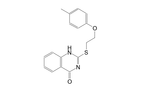 4(1H)-quinazolinone, 2-[[2-(4-methylphenoxy)ethyl]thio]-