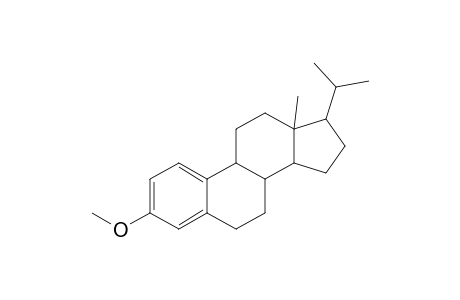 17-Isopropyl-3-methoxy-13-methyl-7,8,9,11,12,13,14,15.16,17-decahydro-6H-cyclopenta[a]phenanthrene