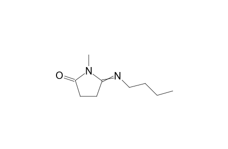 5-(Butylimino)-1-methyl-2-pyrrolidinone