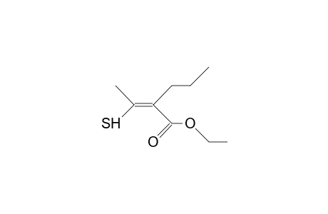 2-Thioacetyl-pentanoic acid, ethyl ester