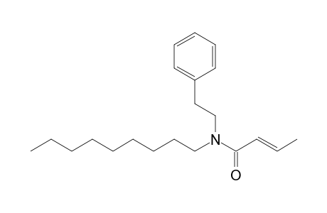 Crotonamide, N-(2-phenylethyl)-N-nonyl-