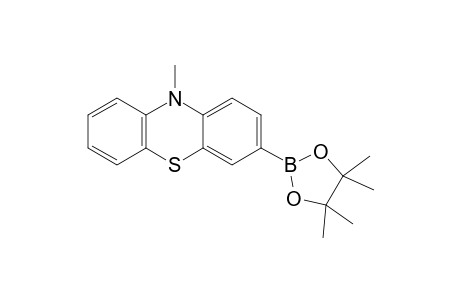 10-Methyl-3-(4,4,5,5-tetramethyl[1,3,2]dioxaborolan-2-yl)-10H-phenothiazine