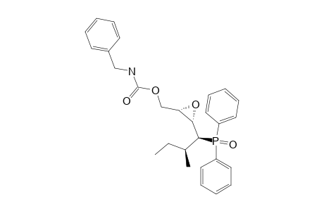 (2R,3R,4S,5R)-1-[(N-BENZYLCARBAMOYL)-OXY]-4-DIPHENYLPHOSPHINOYL-2,3-EPOXY-5-METHYLHEPTANE
