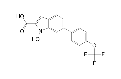 1-Hydroxy-6-(4-(trifluoromethoxy)phenyl)-1H-indole-2-carboxylic acid