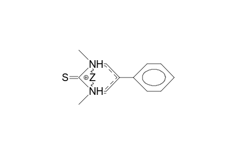 1,2-Dihydro-1,3-dimethyl-5-phenyl-2-thioxo-pyrimidinium cation