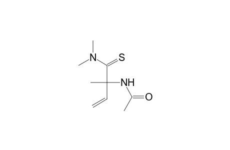 N-[1-(dimethylamino)-2-methyl-1-sulfanylidene-but-3-en-2-yl]ethanamide