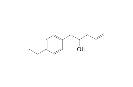 1-(4-Ethylphenyl)pent-4-en-2-ol