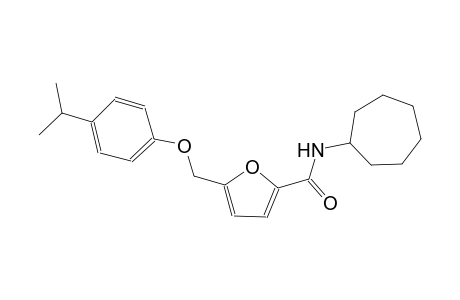 N-cycloheptyl-5-[(4-isopropylphenoxy)methyl]-2-furamide