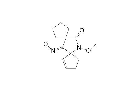 6-HYDROXYIMINO-12-METHOXY-12-AZADISPIRO-[4.1.4.2]-TRIDEC-8-ENE-13-ONE